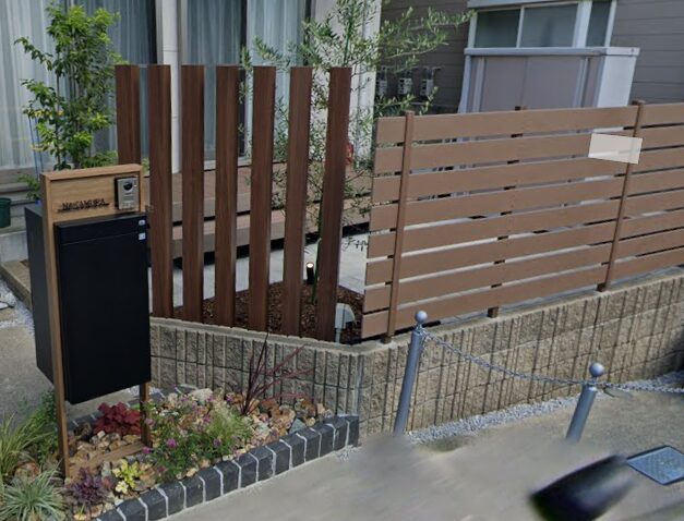 国立市N様 大幅な外構工事の事例です。株式会社やましたグリーンの事例。