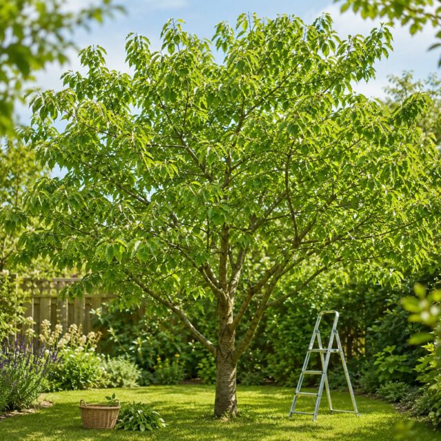 夏の桜剪定で風と光を入れる｜健やかに育てるための枝の整え方