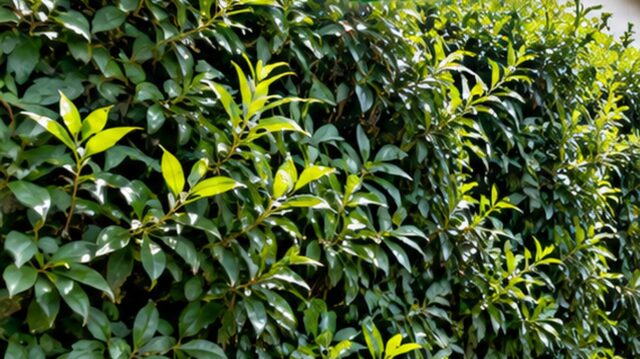 生垣の剪定を楽にする方法｜幹を間引いて薄く管理しやすい形へ